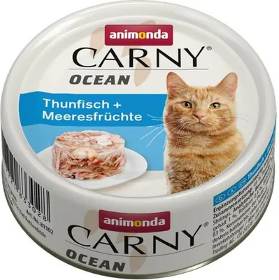 Image de Animonda Carny Ocean 12x80g | Thon & Fruits de mer