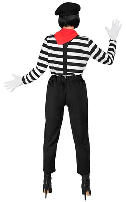 Productafbeelding van Kostuum voor pantomime, maat: XL