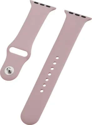 Produktbild von Watch Band für Apple Watch 41/40mm (Series 4 - 11)/ 38mm (Series 1 - 3) Silicon Pink