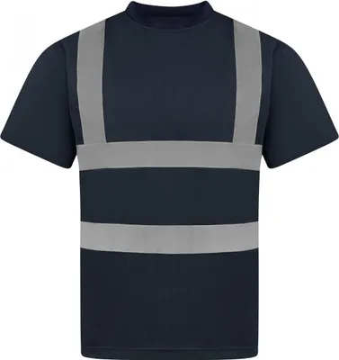 Immagine prodotto di Korntex KXS | Maglietta da lavoro Hi-Viz da uomo EN ISO 20471 - Colore: Navy - Taglia: XL