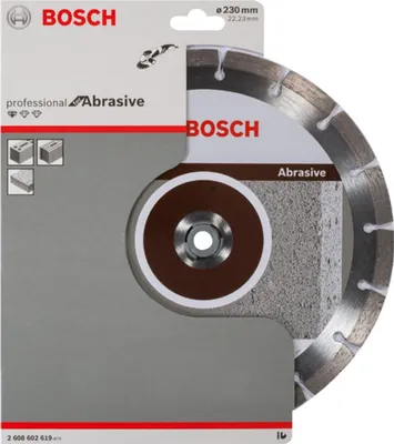 Image de Disque de coupe diamanté Standard pour abrasif, 230 x 22,23 x 2,3 x 10 mm