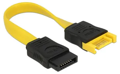 Immagine prodotto di Delock SATA 6 Gb/s Verlängerungskabel 10 cm gelb