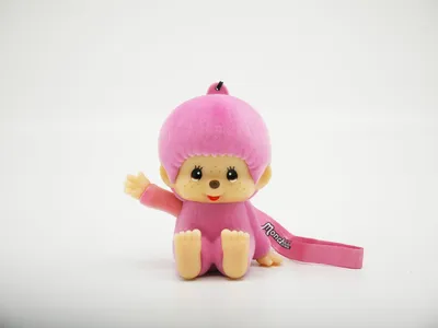 Produktbild von Monchichi – Rosa, mit LEDs beleuchtete Figur, 3,5 Zoll