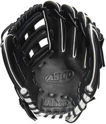 Produktbild von Wilson WBW100898105 10,5 Inch Leder A500 Jugend Baseball Handschuh | Linke Hand Catch