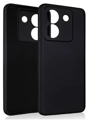 Produktbild von Beline Silikonetui für Poco M7 Pro - Schwarz
