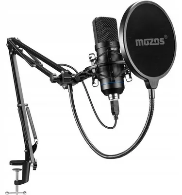 Produktbild von Mozos Mkit-700 Pro V2 USB-Kardioid-Mikrofon für Computer 192 kHz