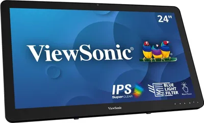 Produktbild von Viewsonic TD2430, 59,9 cm (23.6"), 1920 x 1080 Pixel, Full HD, LCD, 5 ms, Schwarz