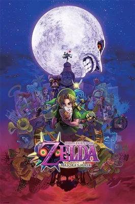 Produktbild von Empireposter 687661, 1 Stück(e), Videospiel, The Legend of Zelda, Majoras Mask, Rechteck, Junge/Mädchen