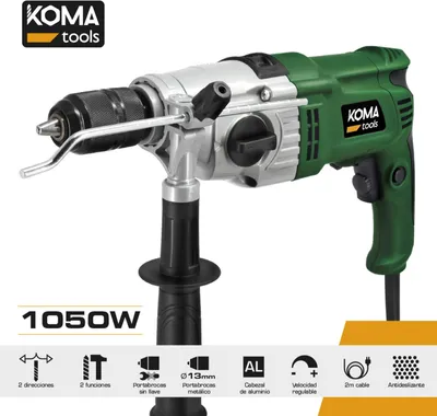 Image de Perceuse à Percussion 1050w Puissance Et Polyvalence Pour Tous Vos Travaux. - Koma Tools