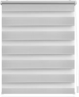 Produktbild von Duo-Rollo Klemmfix, ohne Bohren Grau 110 cm x 1