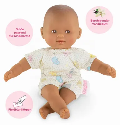 Produktbild von Corolle 120280, Babypuppe, Geschlechtsneutral, 1,5 Jahr(e), Junge/Mädchen, 200 mm, 85 g