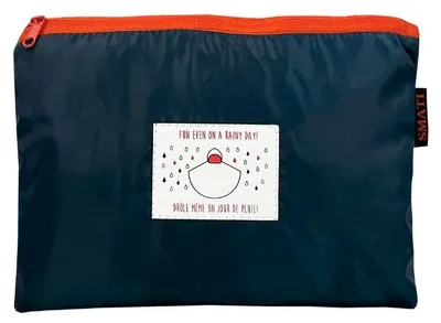 Produktbild von SMATI Uni Smatipn58capebleu Poncho, Marineblau, One Size