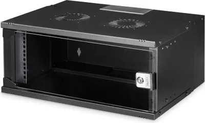 Produktbild von Wandgehäuse SOHO PRO (schwarz, 4 Höheneinheiten)