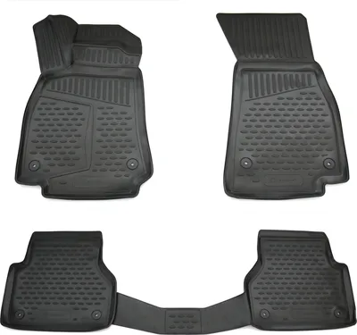 Produktbild von AD Tuning Gummi Fußmatten Set für Audi A6 C8 Avant, Bj. 2018-