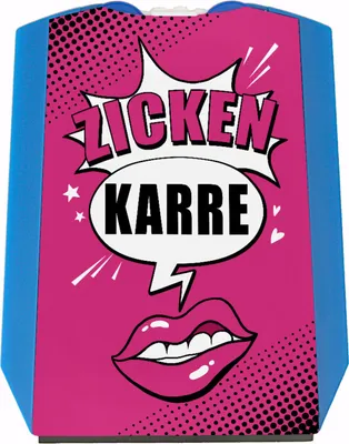 Produktbild von Zicke Parkscheibe mit Spruch Zickenkarre
