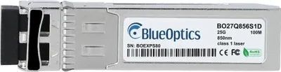 Zdjęcie produktu dla BlueOptics 980-9I094-00AR00-BO, Swiatłowód, SFP28, LC, 100 m, 850 nm, 850 nm