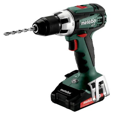 Produktbild von Metabo BS 18 LT Compact (602102530) Akku-Bohrschrauber2x18V/2Ah Li-Ion; Ladegerät ASC 30-36 V; Kunststoffkoffer