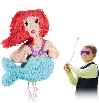 Produktbild von relaxdays Pinata Meerjungfrau