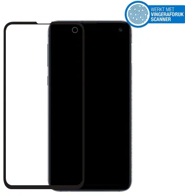 Image de Mobilize Edge-To-Edge Glass Screen Protector Black Samsung Galaxy S10e