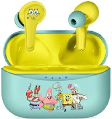 Zdjęcie produktu dla Dziecięce słuchawki OTL Technologies - SpongeBob, TWS, zielone/żółte