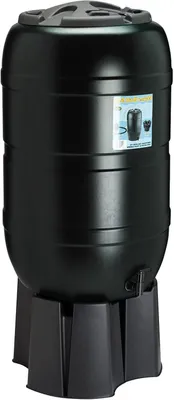 Produktbild von Regenwassersammelsystem – Wasserspeicher – Regenwasserauffang – Verschließbarer Deckel – 210 Liter – Grün