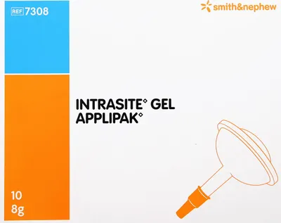 Image de Intrasite Gel Hydrogel nettoyant pour plaies, 10X8 g GEL