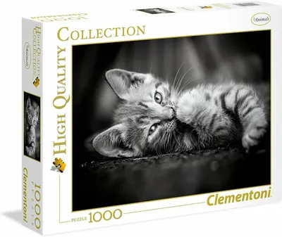 Zdjęcie produktu dla Clementoni Puzzle 39422 - Kotek (1000 elementów)