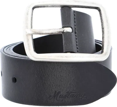 Produktbild von MUSTANG Leder Gürtel Woman´s Leather Belt 4.0 W80 Steel Grey grau