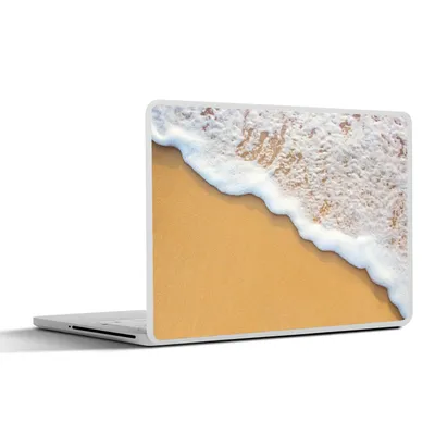 Produktbild von MuchoWow® Laptop Aufkleber Sticker Cover Strand - Wasser - Meer - Tropisch - Sommer 30x21 cm - Sticker für Laptop - Selbstklebend