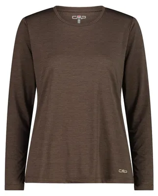 Produktbild von CMP Jersey Damen Langarm Shirt mit Dry-Function braun 38
