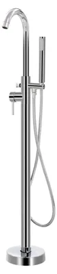 Produktbild von Badewannenarmatur aus Edelstahl, freistehend, 118,5 cm