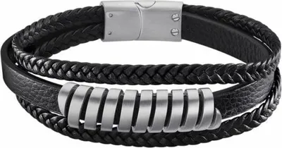 Immagine prodotto di Bracciale da uomo in pelle Urban Man LS2208-2/1