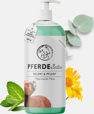 Produktbild von Pferdesalbe 500 ml - wärmend & kühlend - Regeneration von Sehnen & Gelenken