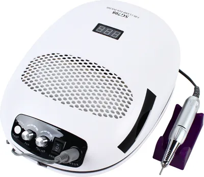 Productafbeelding van 3-in-1 nagelvijlapparaat, manicuremachine, nagelvijl, boormachine, nageldroger, LED-nagellamp, nagelstofzuiger