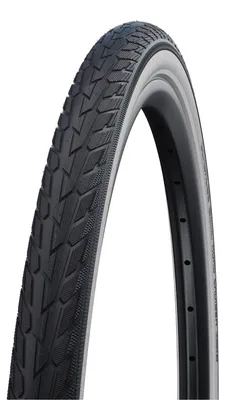 Produktbild von Schwalbe Road Cruiser 42-622 schwarz/weiss Drahtreifen K-Guard 28x1.60 Mantel