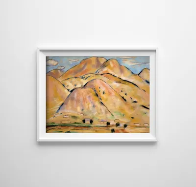 Produktbild von Poster - Canvas - Leinwand - 84,1 cm x 59,4 cm - Fotoposter - Leinwandkunst - Artikel Arroyo Hondo Marsden Hartley