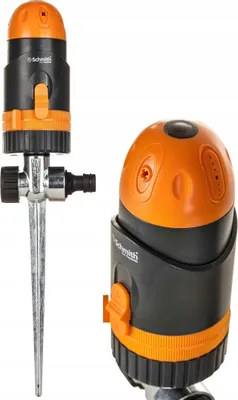 Produktbild von SCHMITH 4 Funktionen Kreisregner 360° Erdspieß Rasensprenger Sprenger Sprinkler