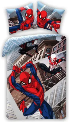 Immagine prodotto di Copripiumino triplo Spiderman 140×200 cm, 70×90 cm