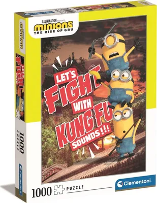 Produktbild von Minionki Clementoni Puzzle 1000el Minionki 2 39564