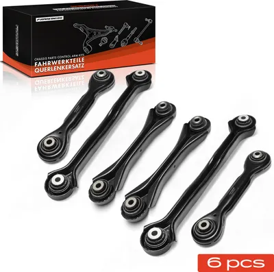Image de Frankberg 6x triangles suspension arrière pour BMW Série 1 E81 E82 E87 E88 Série 3 E90 E91 E92 E93