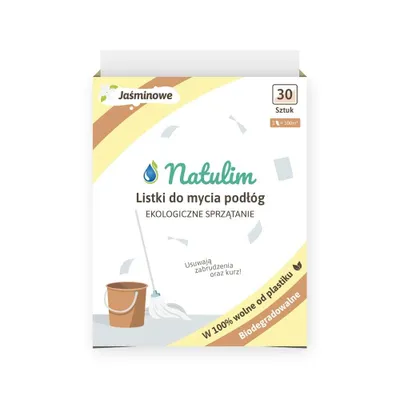 Zdjęcie produktu dla Natulim, Uniw środek do mycia podłóg w listk 30szt