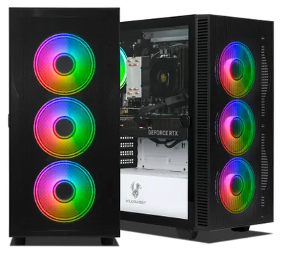 Produktbild von Ankermann Ryzen Gaming Bundle, AMD Ryzen 7 8700F, Nvidia GeForce RTX 5070 12GB, 32GB DDR5 RAM, 1TB NVMe SSD, Windows 11, WLAN, Wildrabbit GMX 32 Zoll WQHD LCD Gaming Monitor , MSI RGB Deutsche Tastatur, MSI Forge Maus, Libre Office