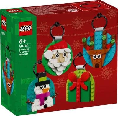 Produktbild von LEGO® Iconic 40744 Verschiedene Christbaumanhänger