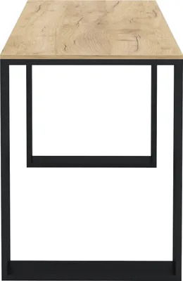 Produktbild von AKKE Gold Craft LOFT Tisch mit schwarze beine LxBxH: 80x60x75 cm