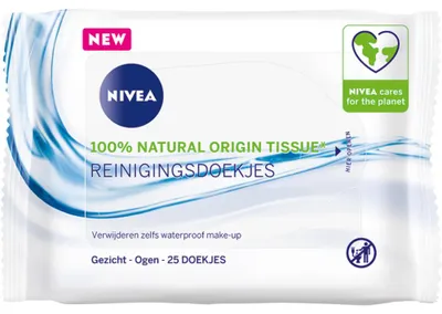 Produktbild von Nivea Verfrissende Doekjes Normale/Gemengde Huid (25 stuks)