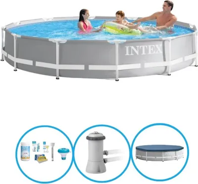Produktbild von Intex Pool Prism Frame - Schwimmbad-Paket - 366x76 cm