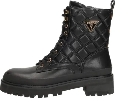 Image de Guess Badae2  Veterschoenen Hoog - Zwart - Maat 38