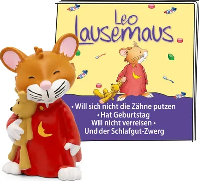 Produktbild von Tonies Hörfigur 10000910 - Leo Lausemaus - Das Original-Hörspiel zu den Büchern 3