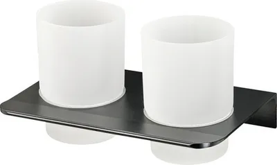 Produktbild von Zahnputzbecher HACEKA Redefine doppelt schwarz 2010549