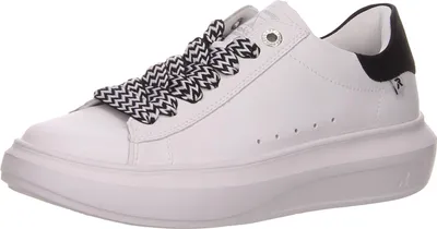Produktbild von Rieker Schnürhalbschuhe in weiss/weiss kombi, Gr. 43